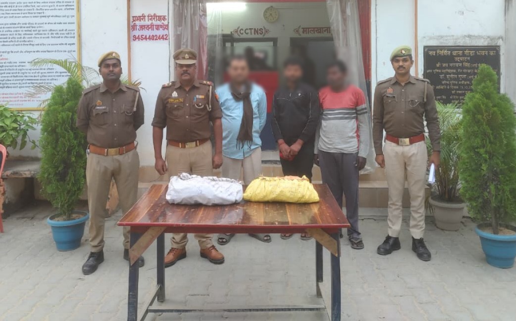 गोरखपुर में चोरी की वारदात का ऐसे हुआ खुलासा, तीन चोर गिरफ्तार