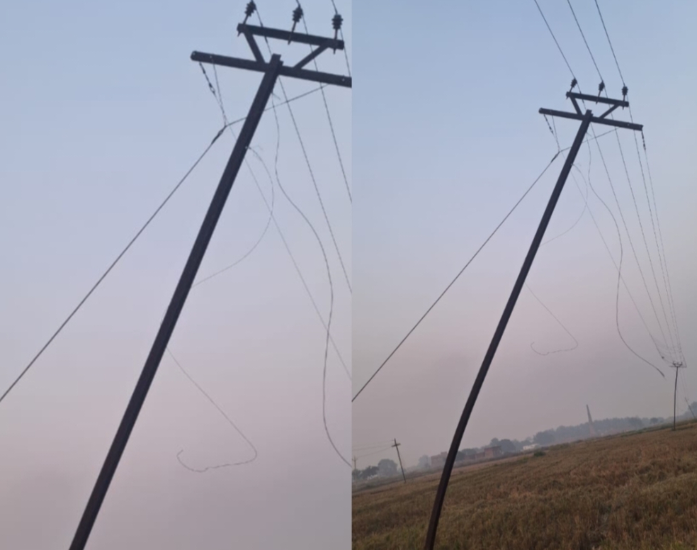 Gorakhpur News: गोरखपुर में आखिर क्यों दहशत में हैं किसान? हर पल मंडरा रहा बड़ा हादसे का खतरा