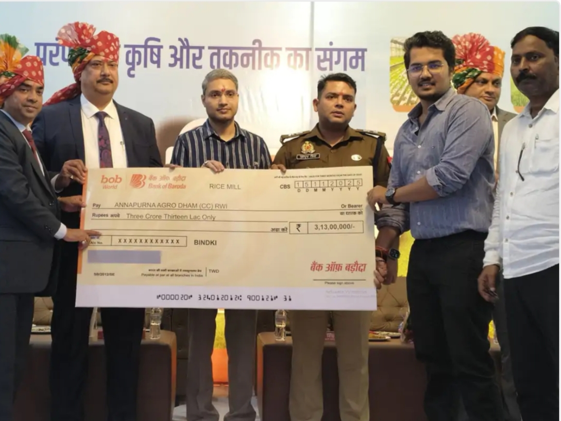 फतेहपुर में बड़ौदा किसान मेला का आयोजन, 300 किसानों को मिला ₹20.33 करोड़ का ऋण