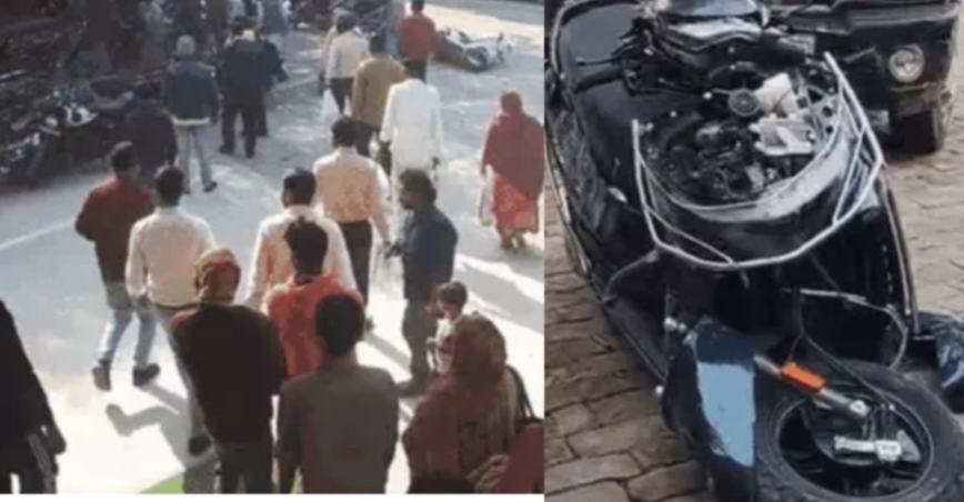 Road Accident in Gorakhpur: गोरखपुर हॉस्पिटल परिसर में बोलेरो ने मचाई अफरा-तफरी, 16 वाहन रौंदे