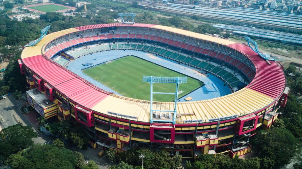Jawaharlal Nehru Stadium will be demolished and replaced with a state-of-the-art Sports City.