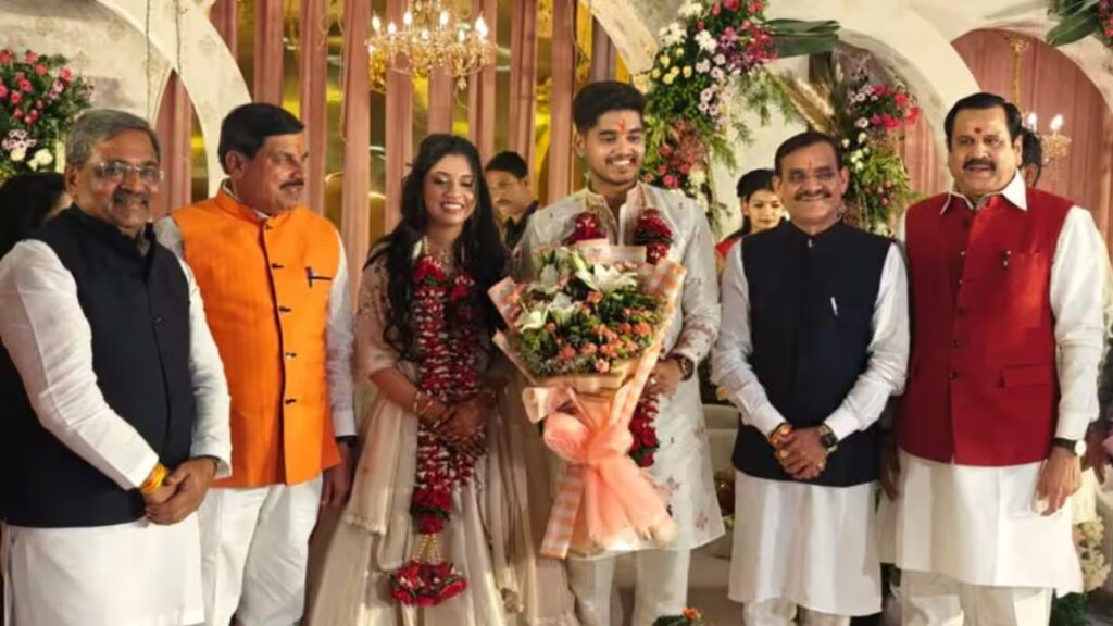 VIPs attend CM Mohan Yadav's son's wedding (Img: Google)