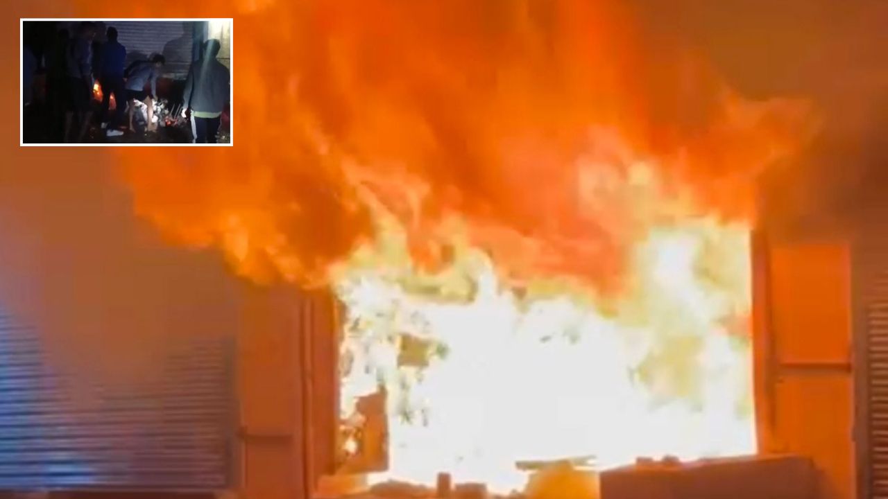 Maharajganj Fire: ठूठीबारी बाजार में आग का कहर, फायर ब्रिगेड ने एक घंटे में पाया काबू, जानें कैसे लगी आग
