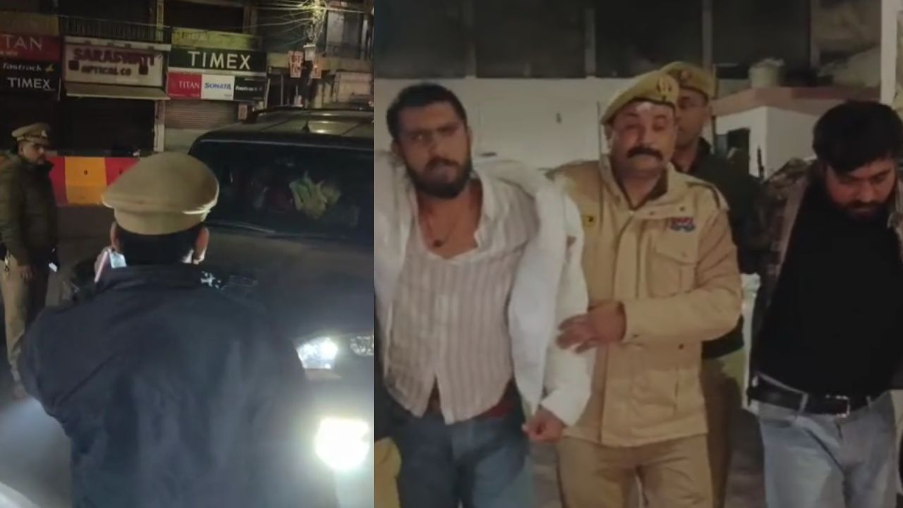 Muzaffarnagar News: SP सिटी कर रहे थे वाहन चेकिंग; पुलिस पर स्कॉर्पियो चढ़ाने का प्रयास, पीछा करके गिरफ्तार किए युवक