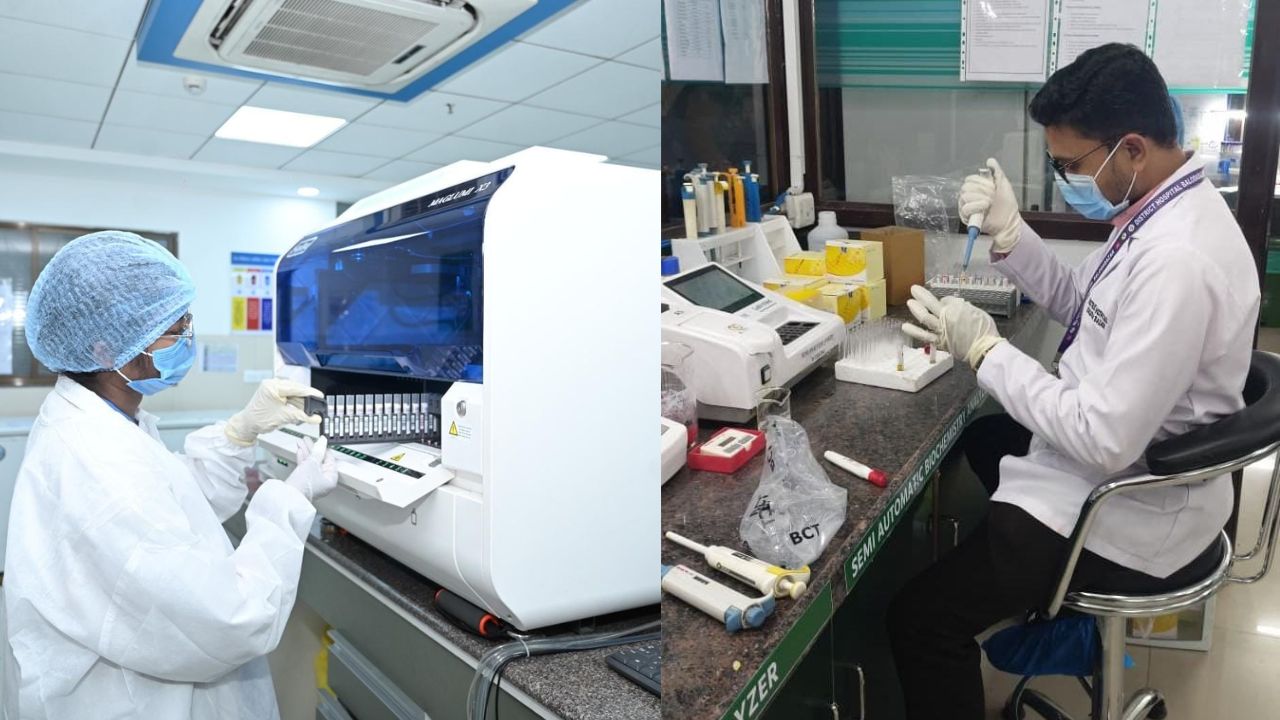 Pandri and Balodabazar Labs honoured with National Quality Certificate