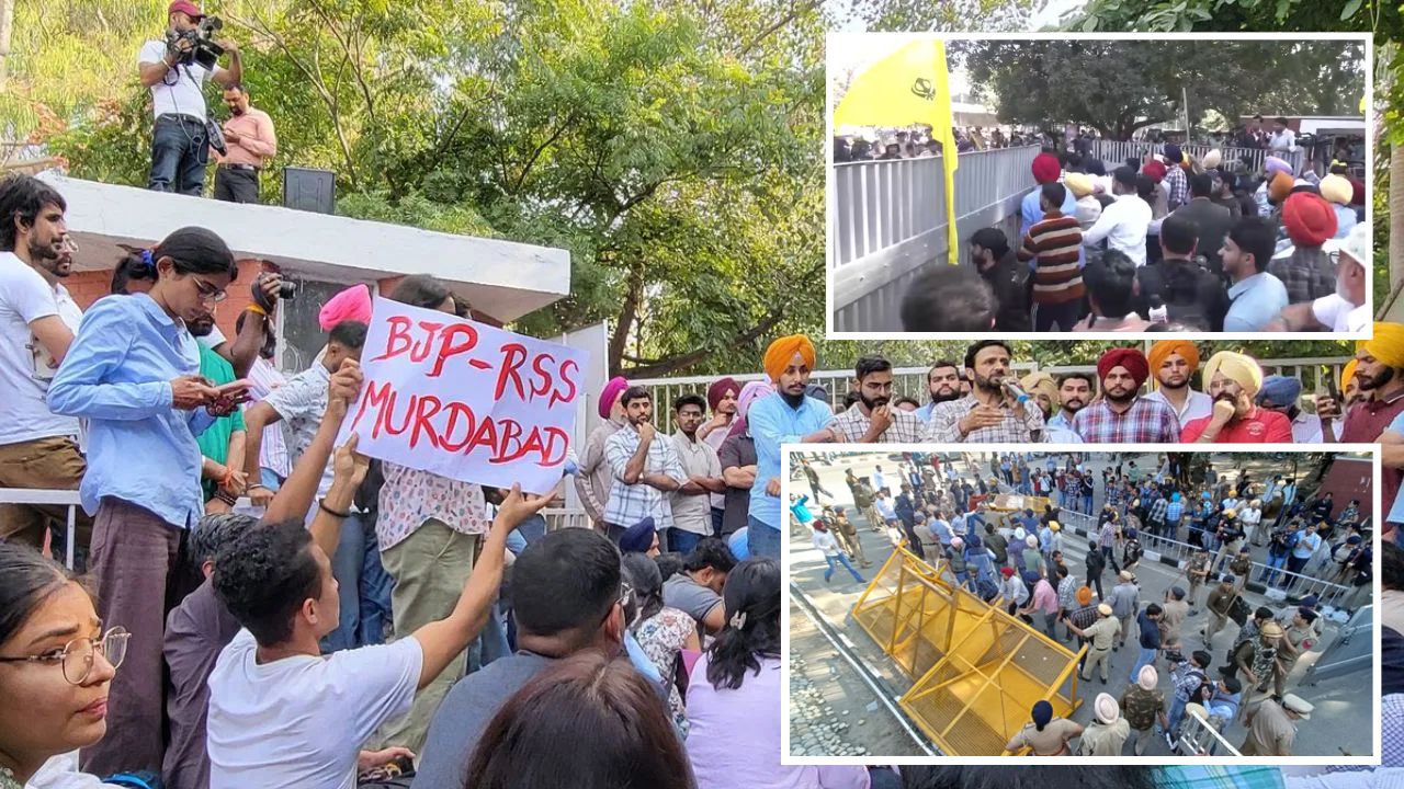पंजाब यूनिवर्सिटी में चुनावी बवाल, छात्रों और प्रदर्शनकारियों पर पुलिसिया लाठीचार्ज; पढ़ें पूरी खबर