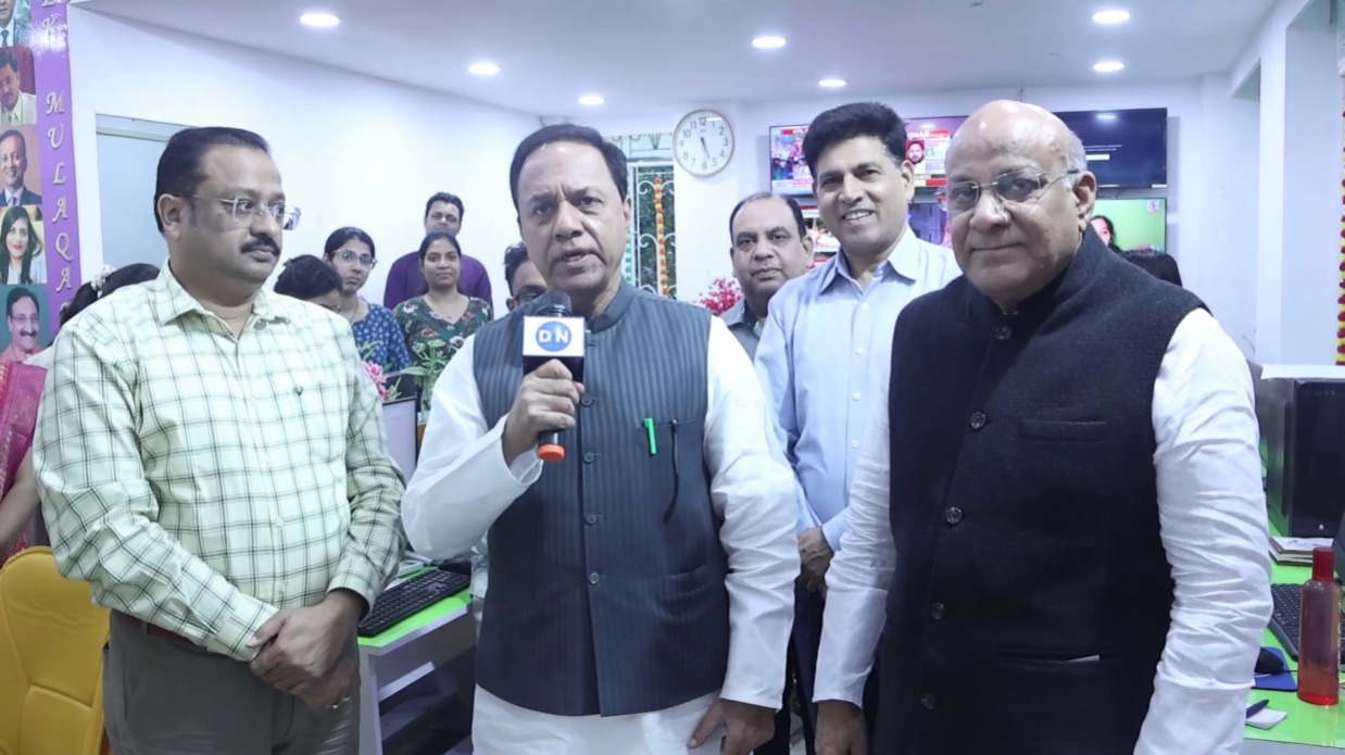 वरिष्ठ सांसद के आर सुरेश रेड्डी और डी दामोदर राव पहुंचे डाइनामाइट न्यूज़ हेड आफिस, जानिये क्या बोले