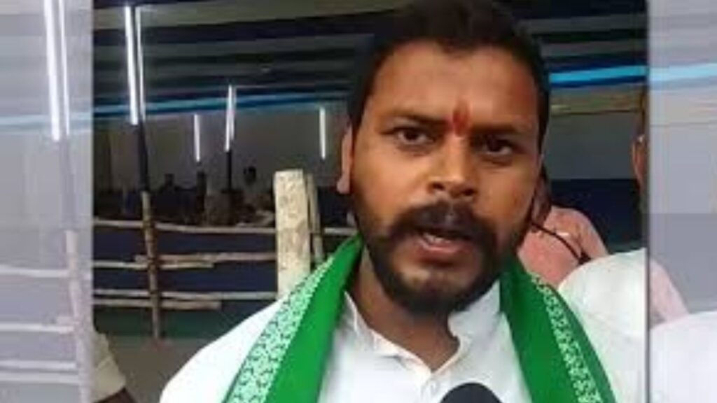 RJD candidate Amar Paswan