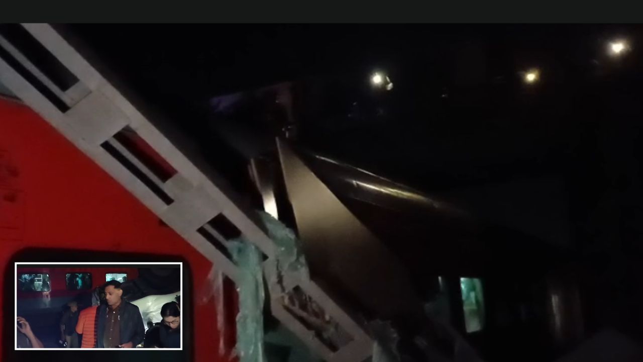 बाराबंकी में बड़ा रेल हादसा टला: पुल तोड़कर ट्रैक पर गिरा डंफर, गरीब रथ एक्सप्रेस बाल-बाल बची