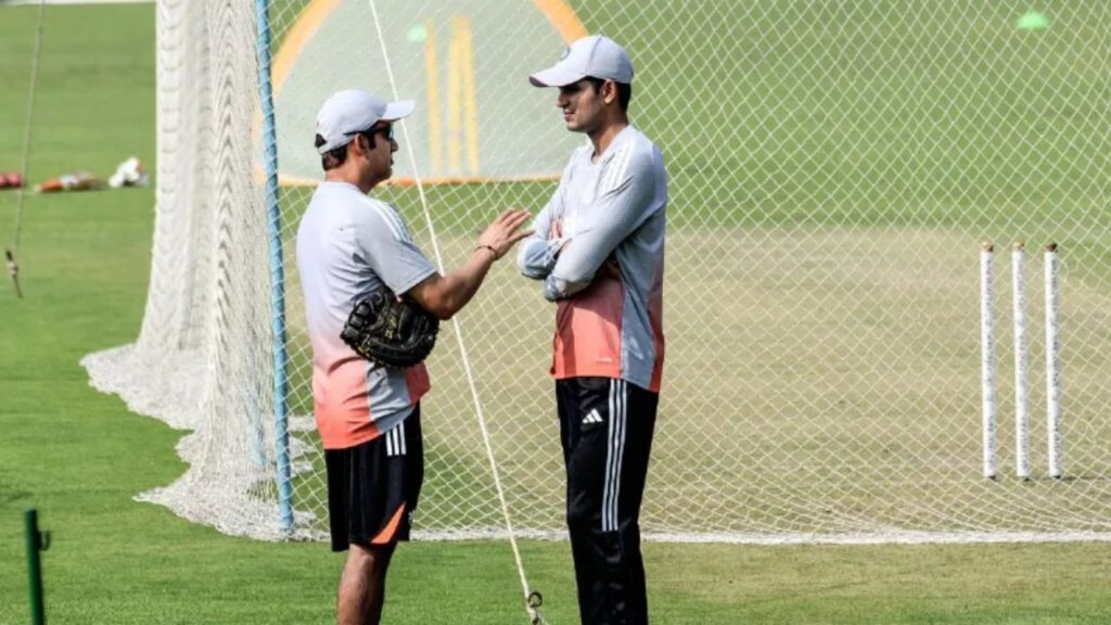 Shubman Gill and Gautam Gambhir (Image: Google)