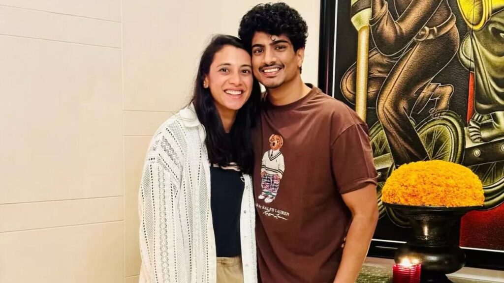 Smriti Mandhana and Palash Muchhal (Img: Instagram)