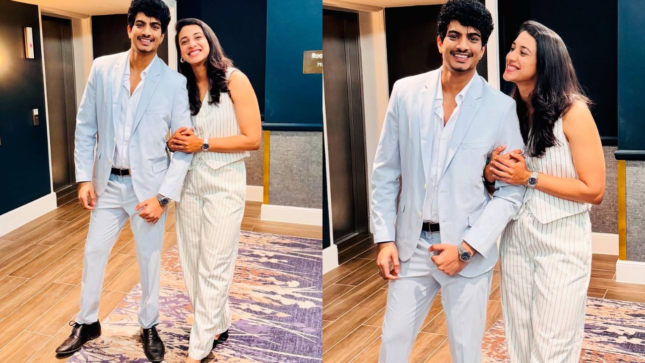 प्रधानमंत्री नरेंद्र मोदी ने कपल को बधाई देते हुए लिखा,  “स्मृति की कवर ड्राइव और पलाश की संगीत सिम्फनी एक सुंदर साझेदारी बनाती है।” शादी से पहले मिला यह संदेश कपल के लिए बेहद खास साबित हुआ। (Img: Instagram)