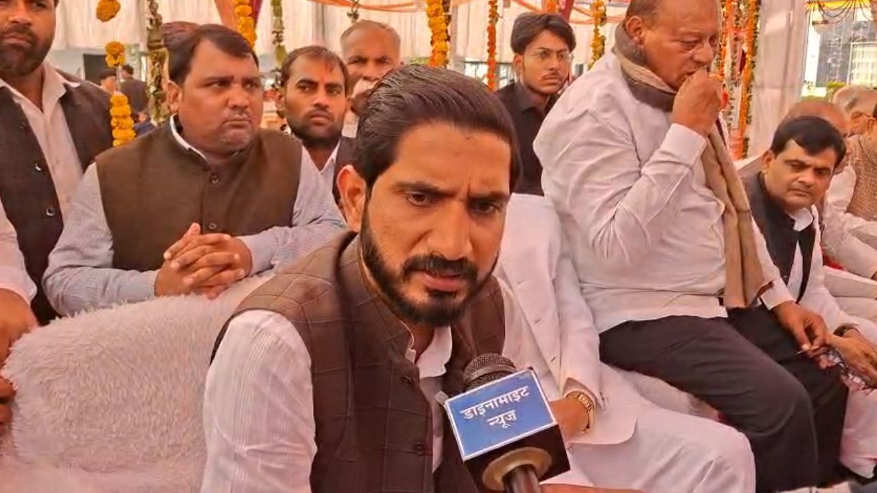 बदायूं के सांसद आदित्य यादव ने मैनपुरी में की शिरकत, डाइनामाइट न्यूज़ से की खास बातचीत