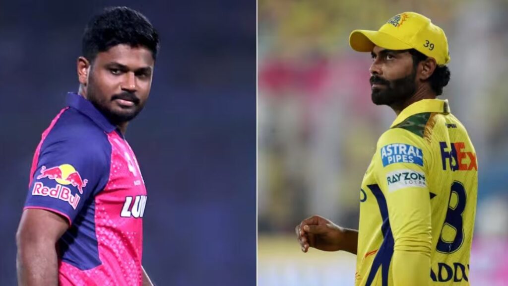 Sanju samson and ravindra jadeja trade in IPL 2026