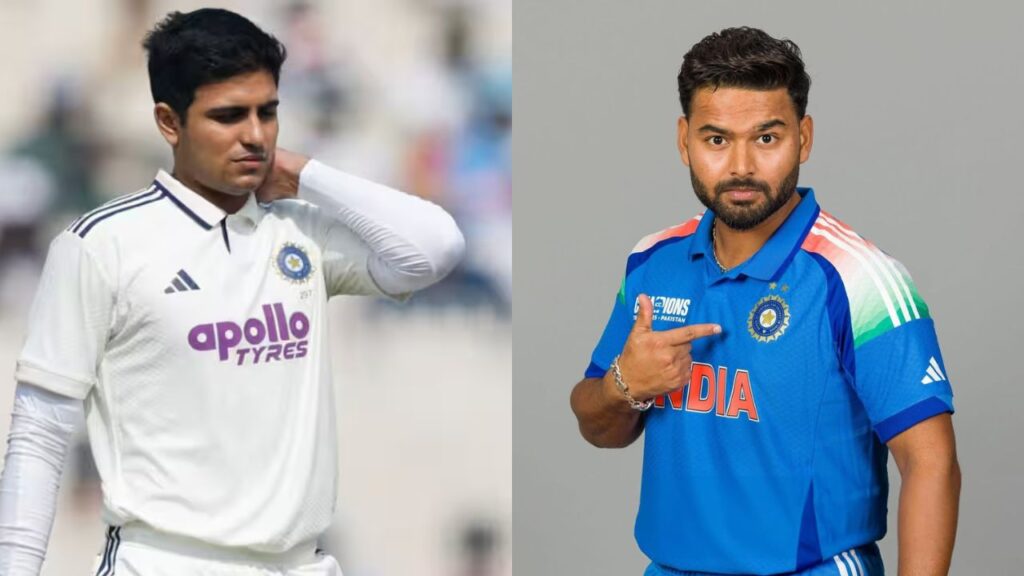 Shubman Gill and Rishabh Pant (Img: Google)