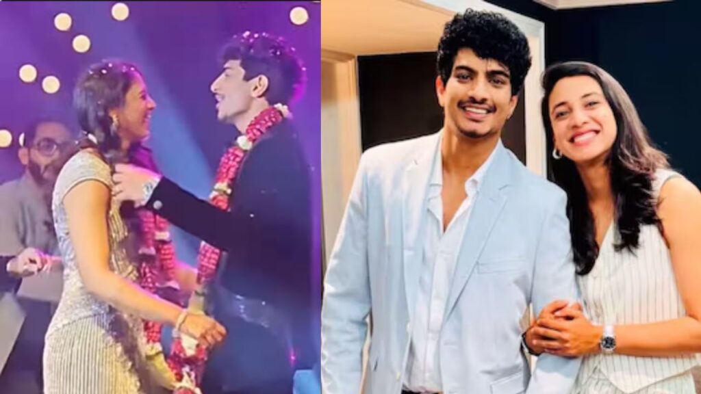 Smriti Mandhana and musician Palash Muchhal