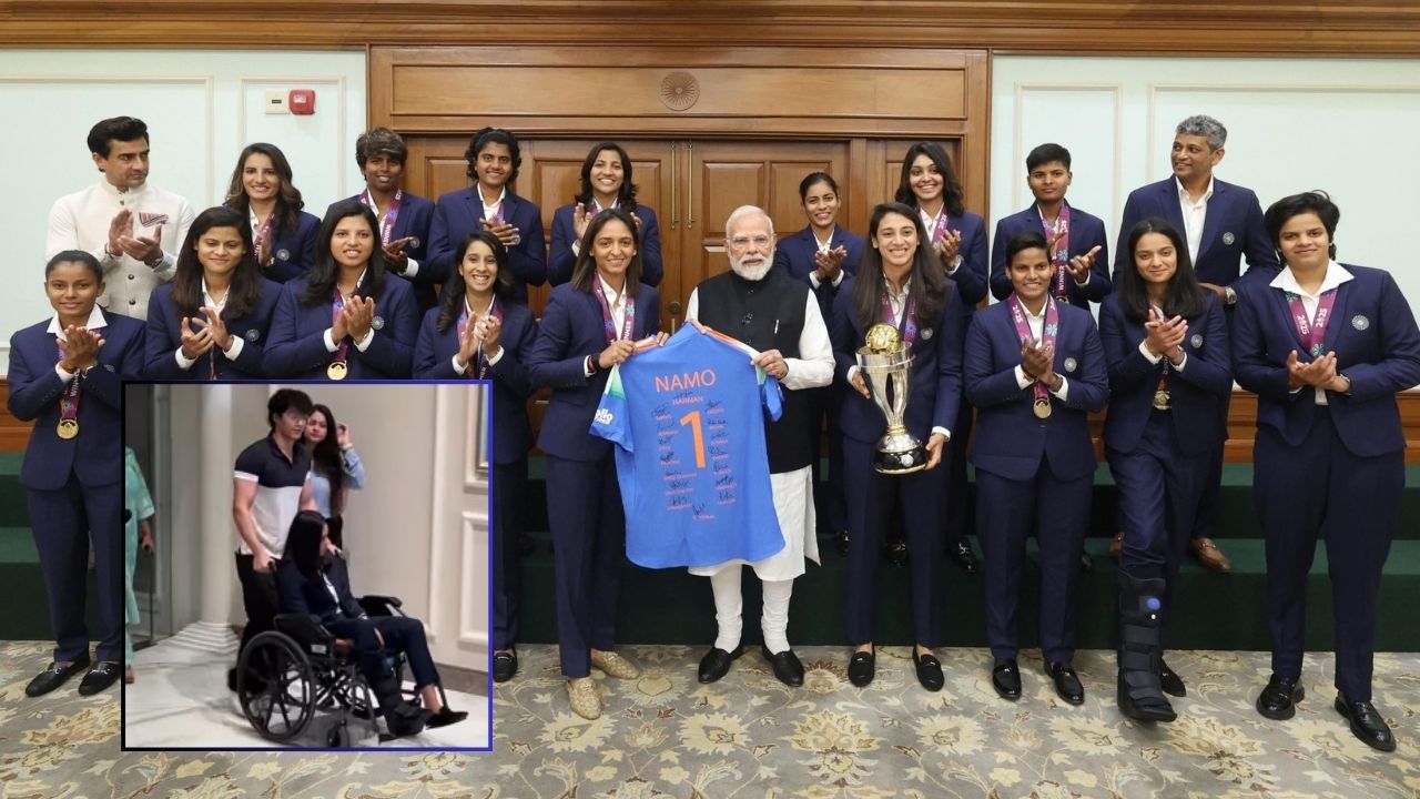 जज्बे को सलाम: टूटे पैर के साथ PM मोदी से मिलने पहुंचीं प्रतिका, VIDEO देख आप भी कहेंगे ‘वाह’!