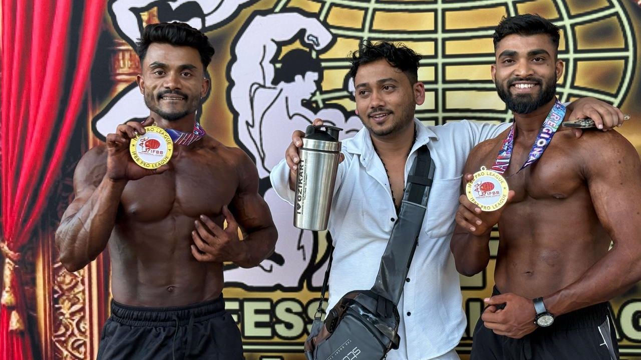 भारतीय बॉडीबिल्डर्स विवेक और समीर ने अंतरराष्ट्रीय मंच पर लहराया परचम, जीता स्वर्ण खिताब