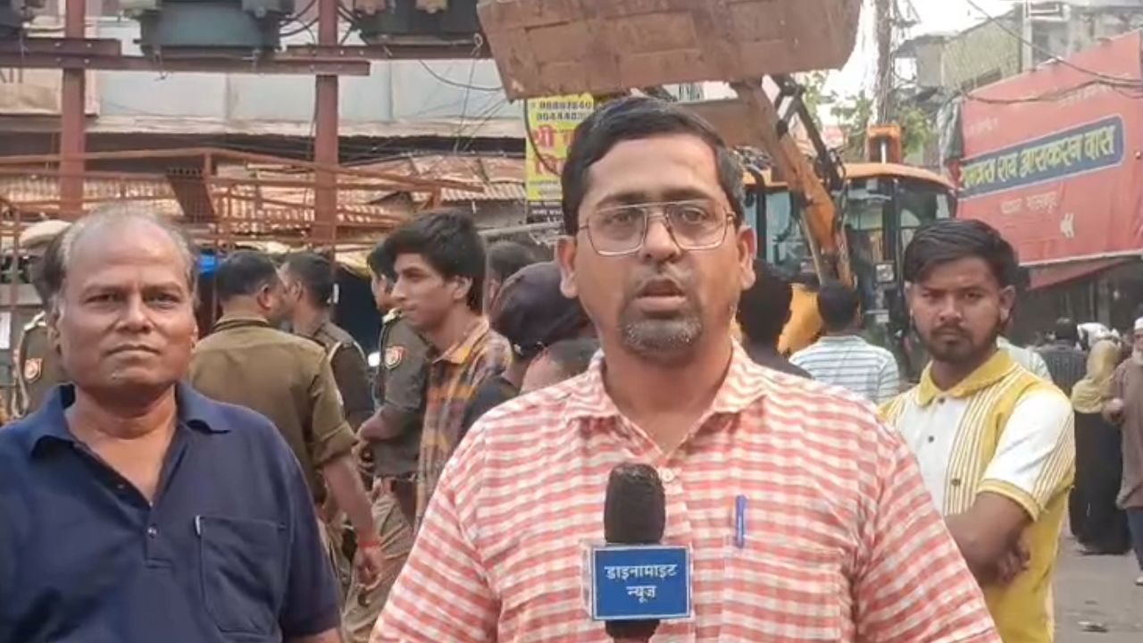 Video: पाण्डेयहाता में आ धमका बुलडोजर, झलका दुकानदारों का दर्द