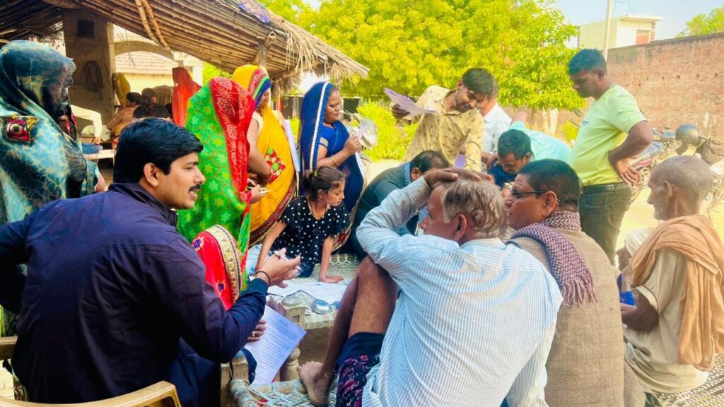 SIR related information given to the villagers