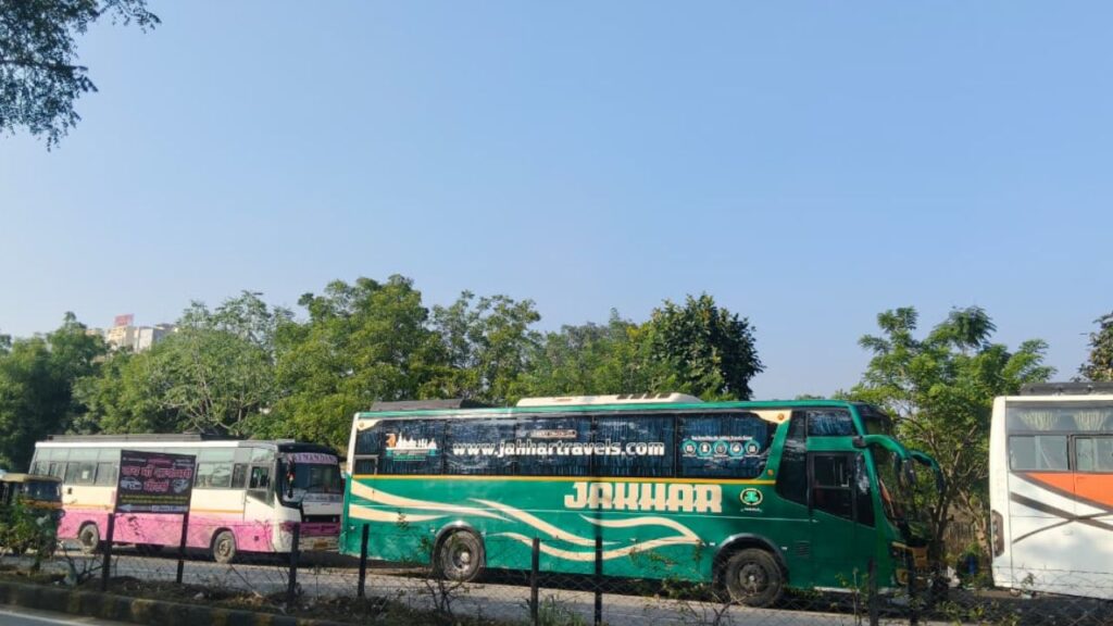Sleeper coach buses strike
