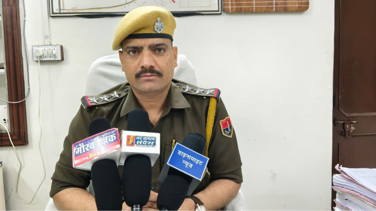 Kotwali police station officer Sunil Chaudhary