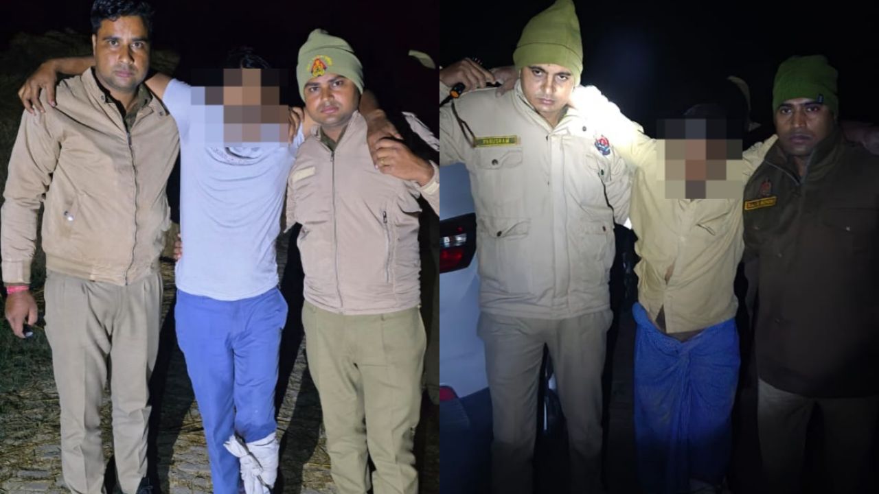 बदायूं में पुलिस-गौकशी गिरोह की मुठभेड़: दो आरोपी ढेर, एक सिपाही घायल; क्षेत्र में मची सनसनी