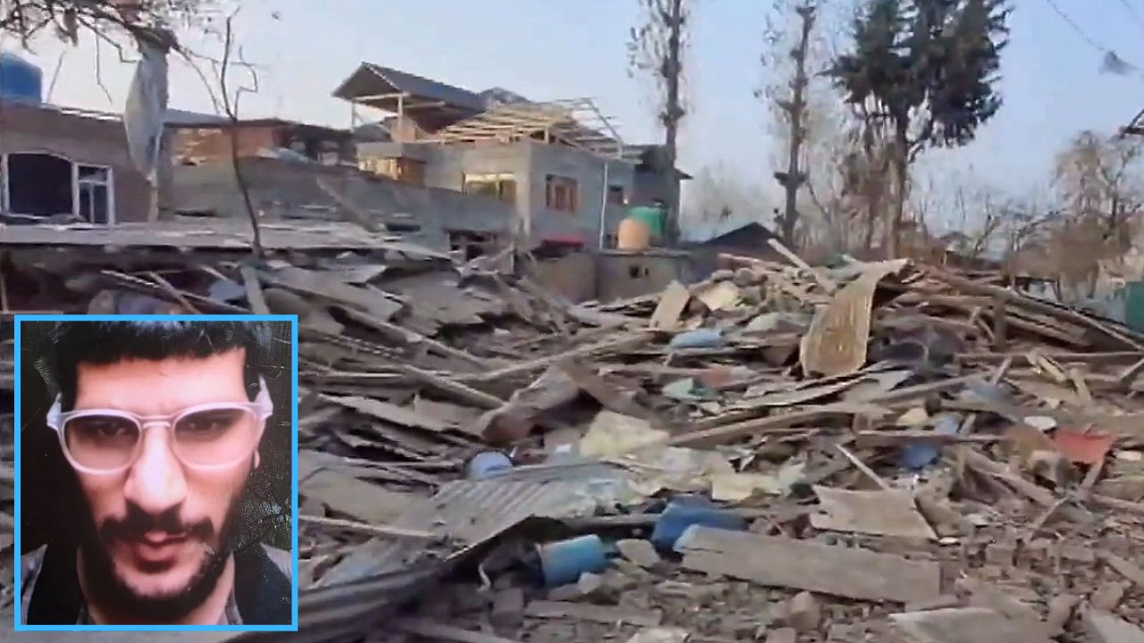 दिल्ली ब्लास्ट के आतंकी डॉ उमर का घर ब्लास्ट से उड़ाया, पुलवामा में सुरक्षा बलों का जोरदार एक्शन