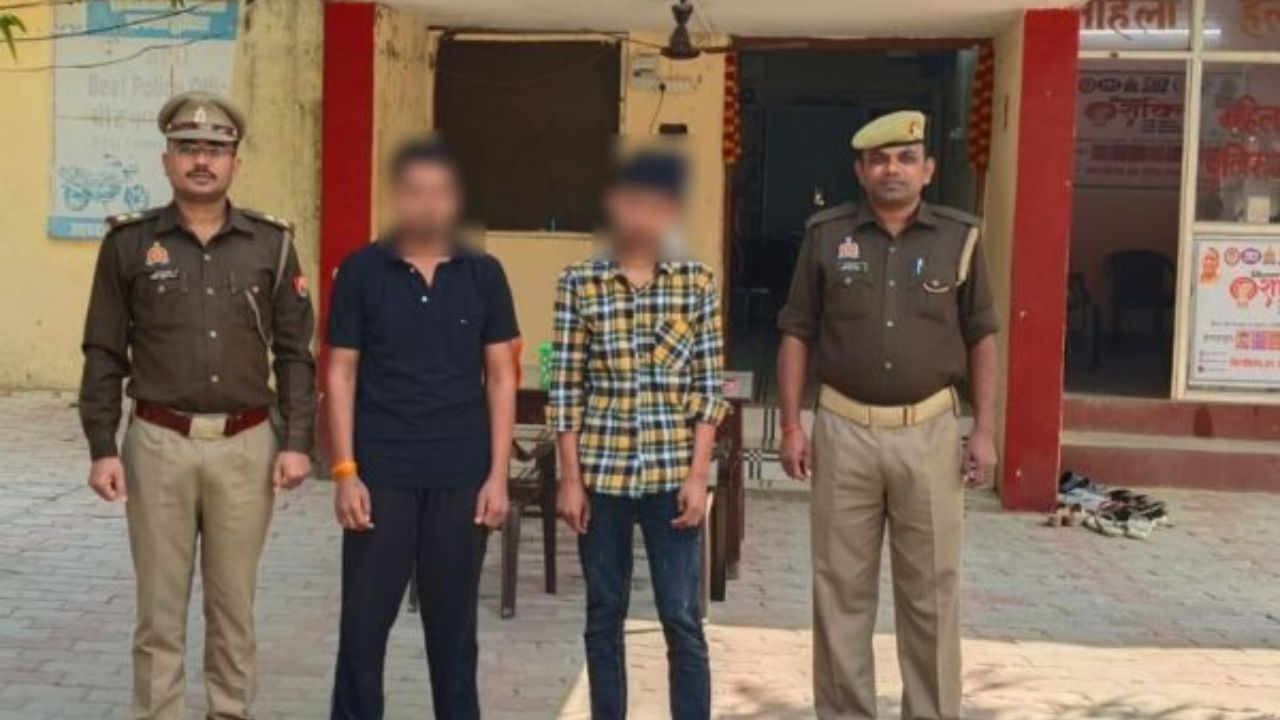 गोरखपुर पुलिस का बड़ा एक्शन: हत्या के प्रयास के दो आरोपी गिरफ्तार, एक नाबालिग किशोर न्यायालय भेजा