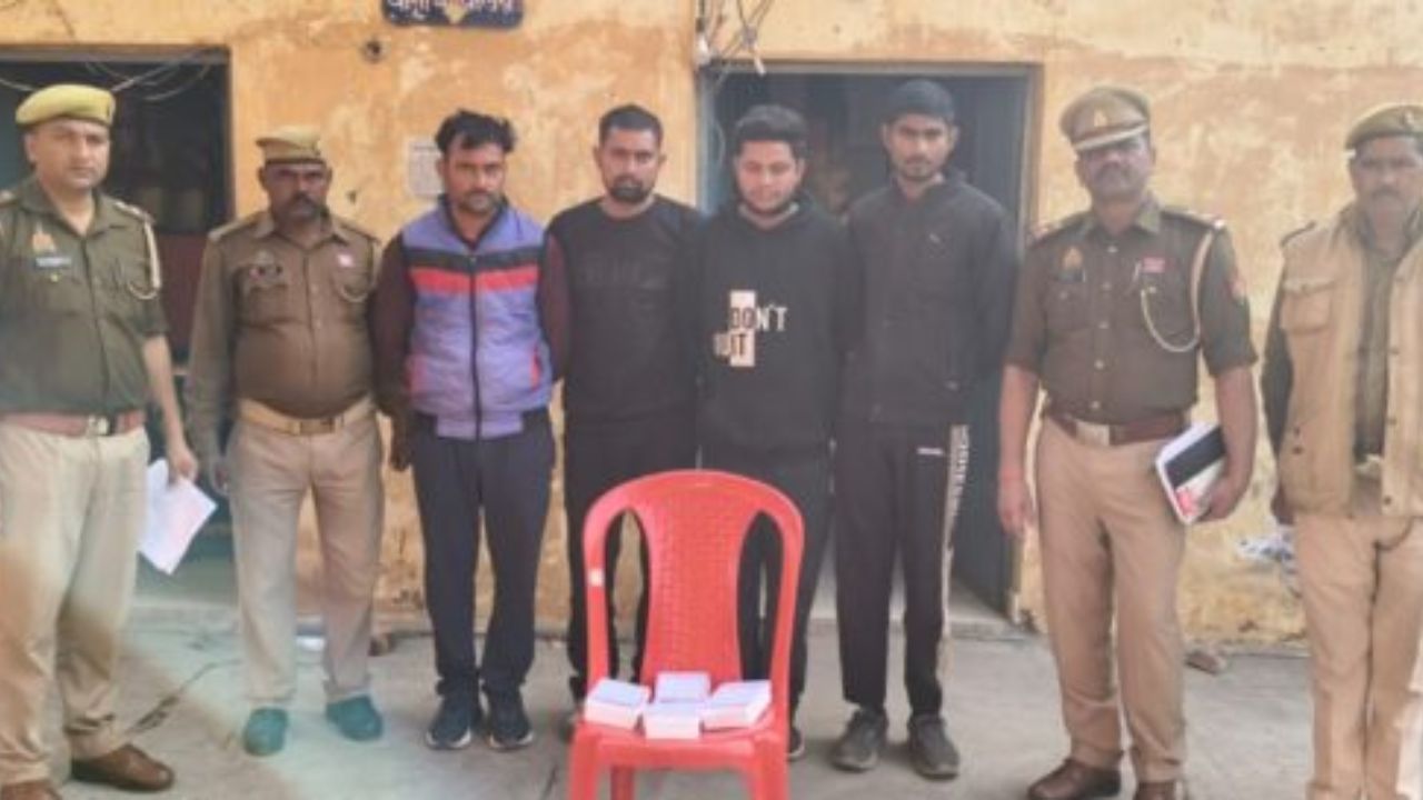 कानपुर देहात में ट्रक चालक से लूट का खुलासा: पुलिस ने चार शातिर अपराधी पकड़े, जानिये पूरा मामला