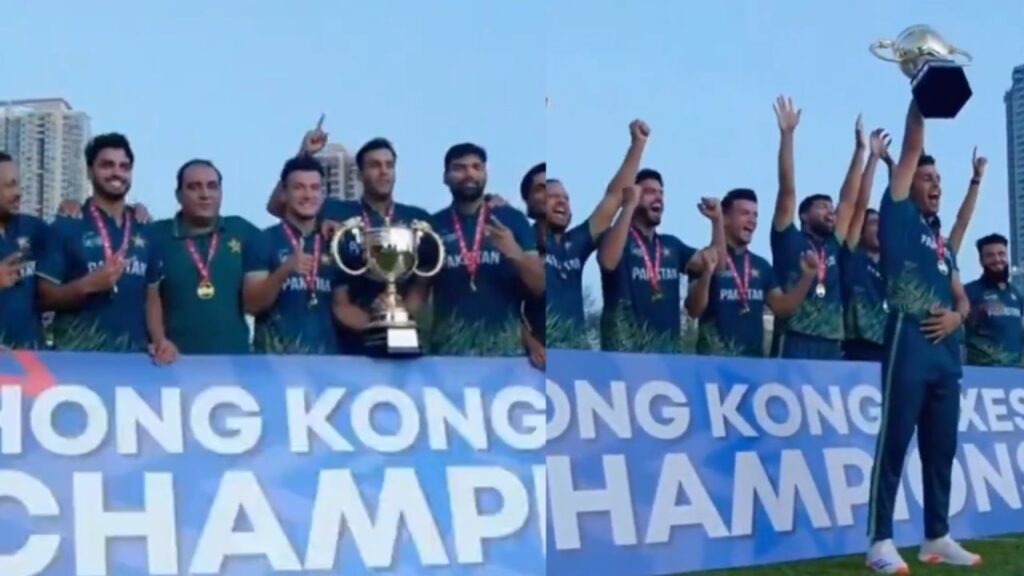 pakistan won hong kong title against kuwait