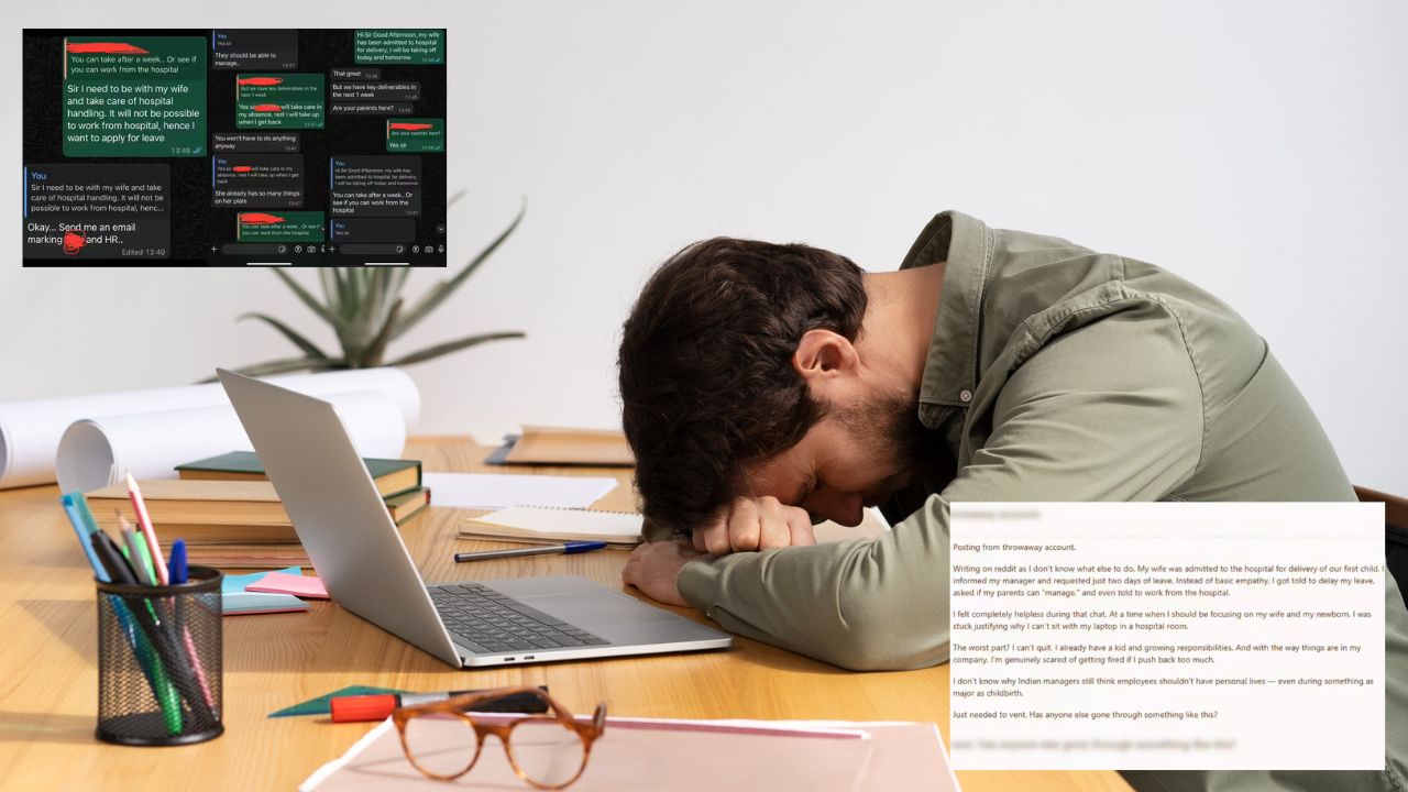 Viral News: टॉक्सिक वर्क कल्चर पर भड़का इंटरनेट, पत्नी की डिलीवरी थी और बॉस ने नहीं दी छुट्टी, सोशल मीडिया पर उठे सवाल