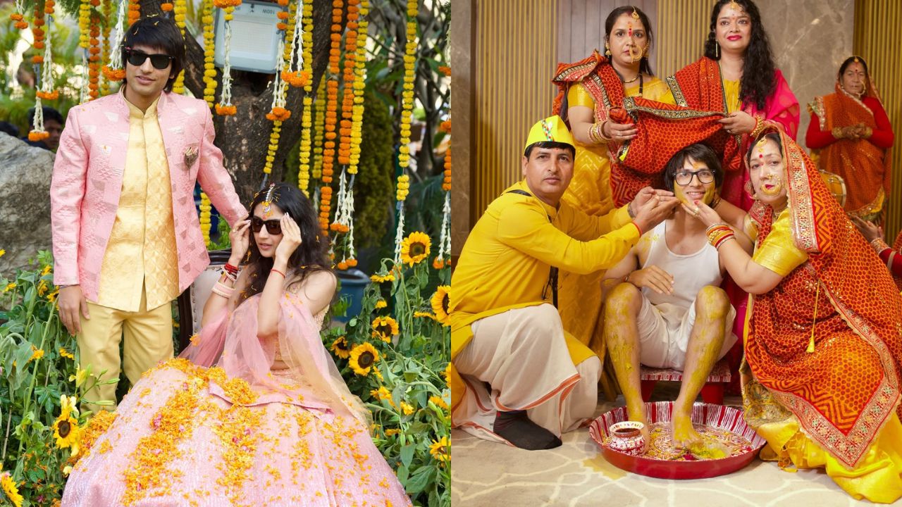 वायरल वेडिंग! सौरव जोशी की हल्दी रिचुअल ने सोशल मीडिया पर मचाई सनसनी, देखें Photos