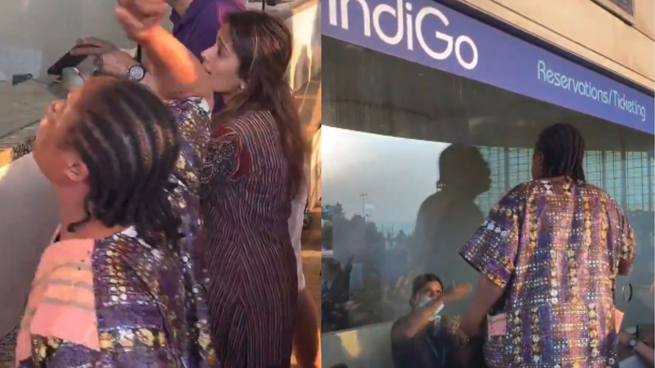 इंडिगो की उड़ानें रद्द होने से परिचालन संकट, मुंबई एयरपोर्ट पर अफ्रीकी महिला का गुस्सा हुआ वायरल