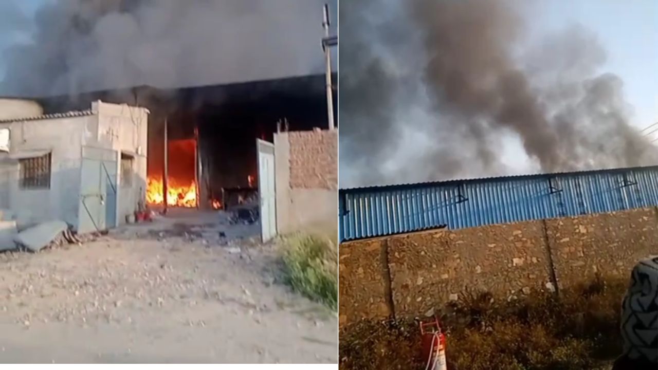 Bhilwara Fire News: गत्ता फैक्ट्री में लगी भीषण आग, मशीनरी व माल जलकर खाक