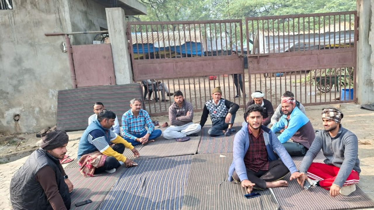 Bulandshahr News: शिकारपुर नगर पालिका की गौशाला में बड़ा विवाद, किसान यूनियन का धरना