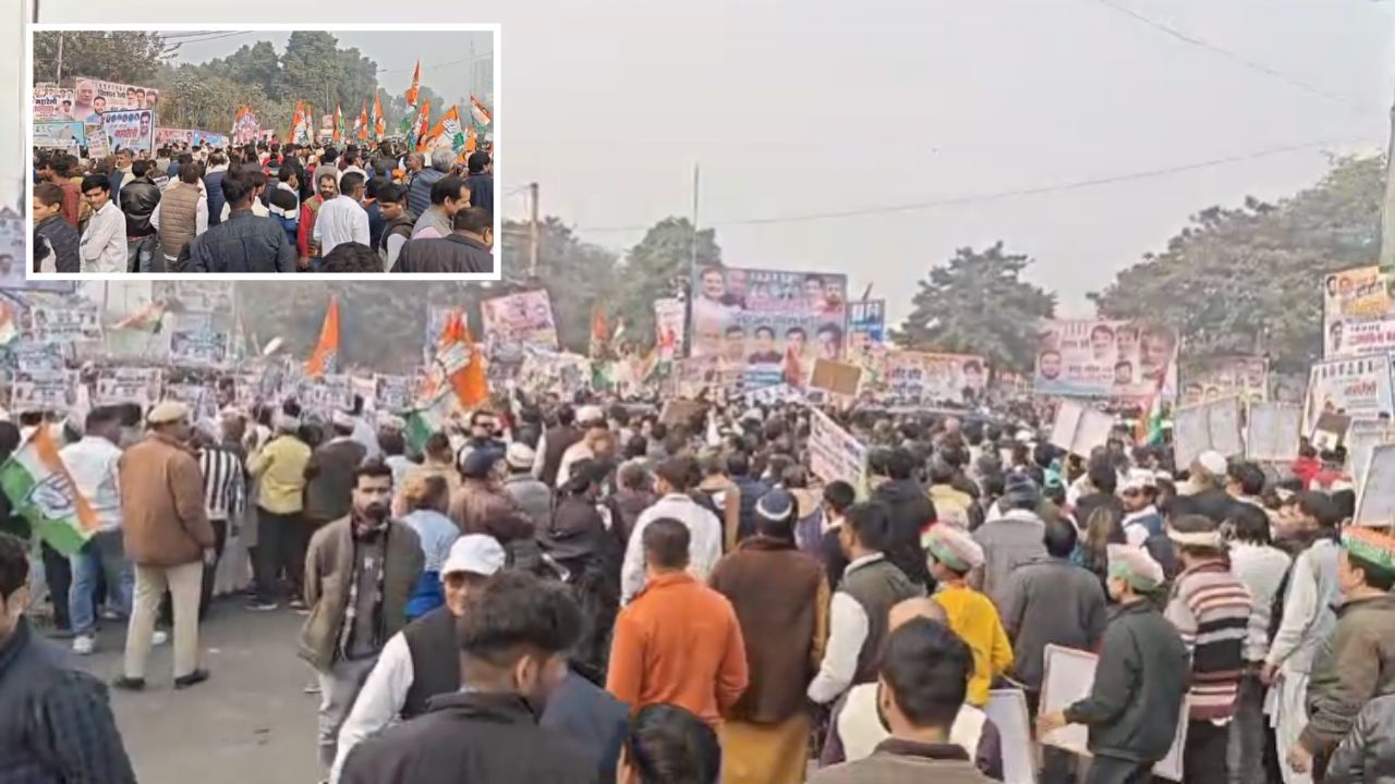 कांग्रेस की महारैली: ‘वोट चोरी’ और चुनाव प्रक्रिया में गड़बड़ियों के खिलाफ जोरदार आवाज़