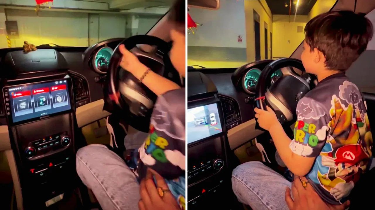 ‘छोटा उस्ताद’ या खतरे की घंटी? सोशल मीडिया पर छिड़ी बहस, वायरल वीडियो ने उठाए सुरक्षा पर सवाल