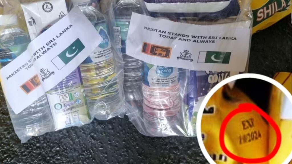 Expired relief supplies