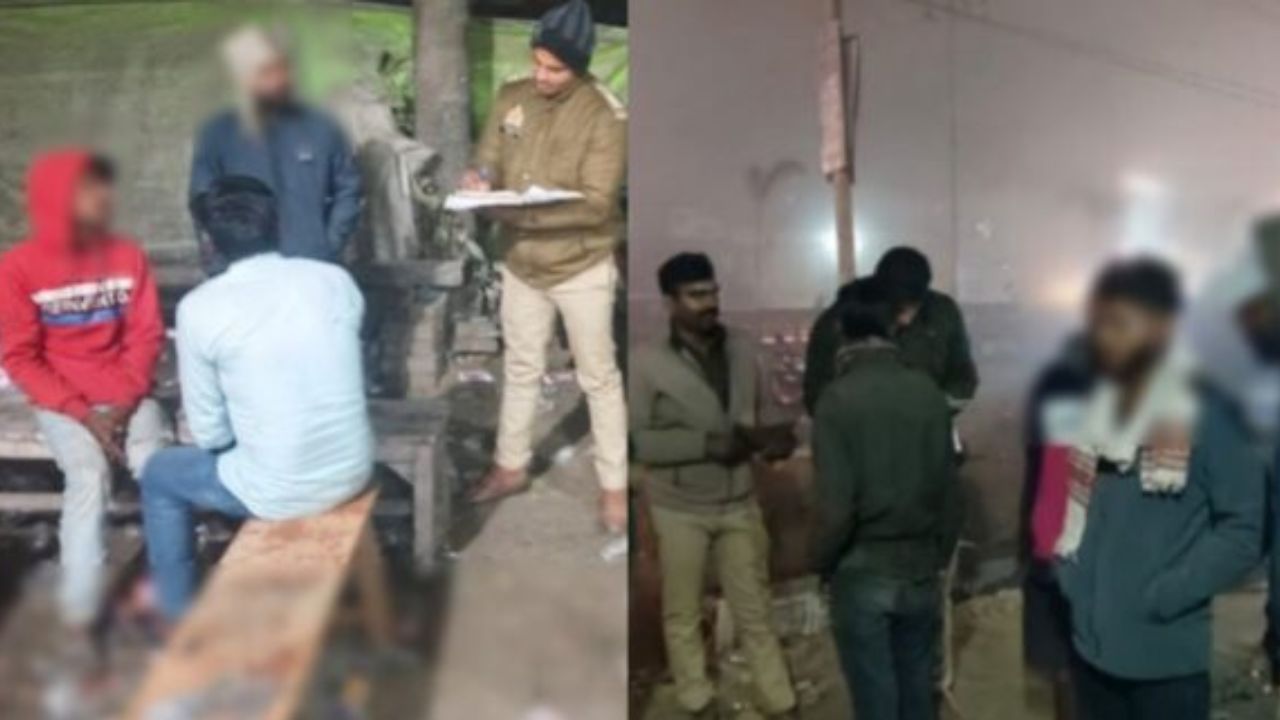 खुले में शराबखोरी पर पुलिस का बड़ा एक्शन, सार्वजनिक स्थलों पर चला जांच अभियान