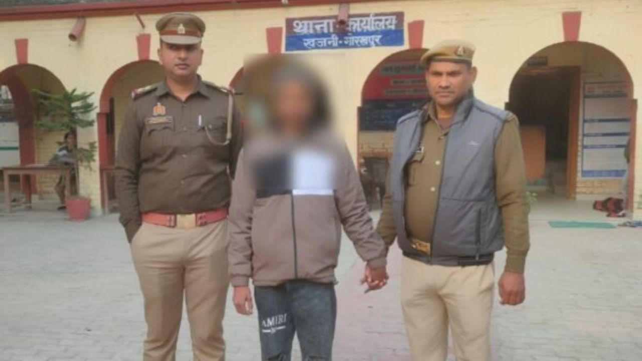 Gorakhpur New: खजनी में पुलिस पर जानलेवा हमला करने वाला अभियुक्त गिरफ्तार