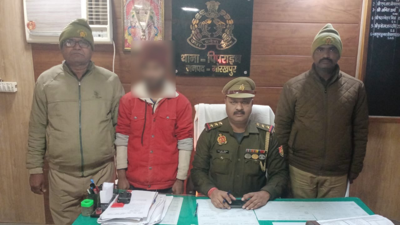 Gorakhpur Police ने इनामिया गैंगस्टर पर कसा शिकंजा, कार्रवाई से अपराधियों में हड़कंप