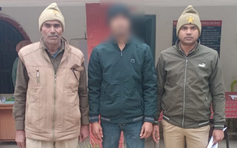 गोराखपुर: पिपराइच में दहशत फैलाने वाला आरोपी गिरफ्तार, हवाई फायरिंग में तमंचा बरामद