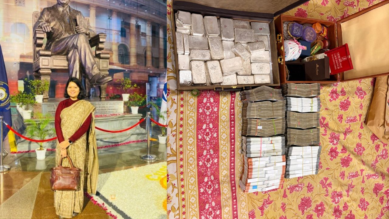 ढेड़ करोड़ की डिमांड 70 लाख रंगे हाथ! कौन हैं IRS प्रभा भंडारी; पूरी क्राइम कुंडली डाइनामाइट न्यूज़ पर