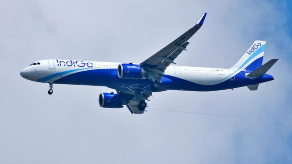 Indigo Airlines flight