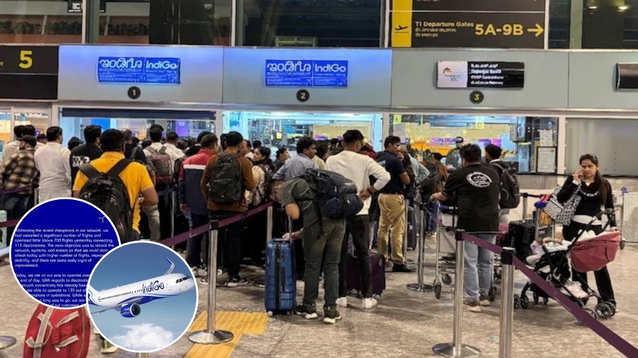 इंडिगो फ्लाइट्स फिर से शुरू? 95% नेटवर्क बहाल, जानिए रिफंड और उड़ानों की पूरी स्थिति