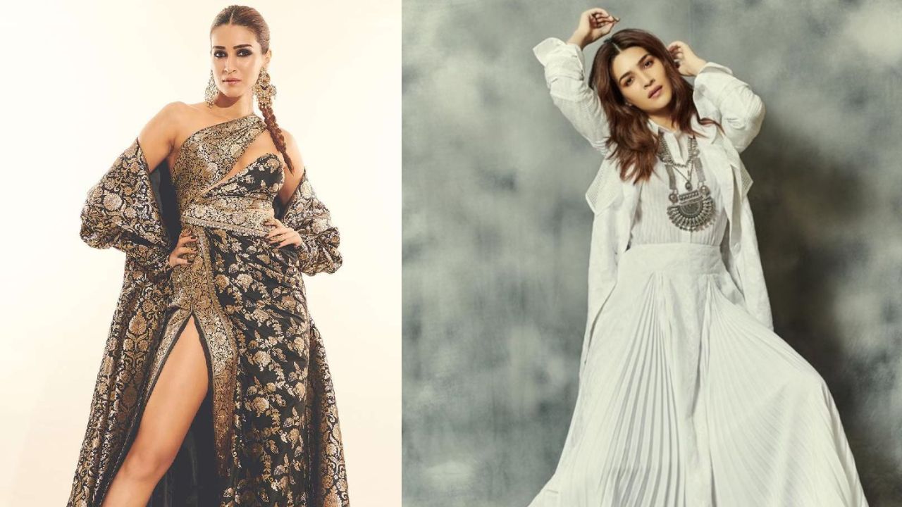 कॉकटेल नाइट में एंट्री स्टाइलिश होनी चाहिए, और कृति का इंडो-वेस्टर्न लुक इसके लिए बिल्कुल सही है। ग्लैमरस गाउन हो या इंडो-फ्यूजन ड्रेस, कृति की चॉइस हमेशा परफेक्ट होती है। उनका हाल ही का इंडो-वेस्टर्न स्टाइल, मॉडर्न कट्स और शिमरी फैब्रिक का कॉम्बिनेशन था, जिसे ट्राई करके आप अपनी कॉकटेल पार्टी में सबसे ज्यादा चमक सकती हैं।