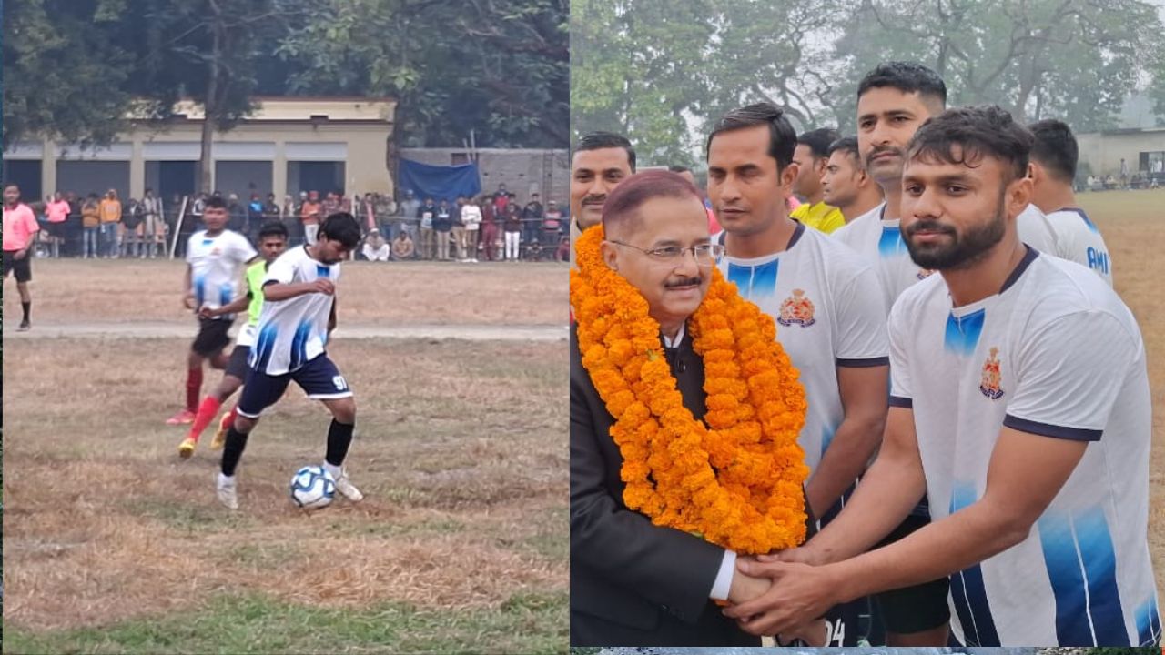 Football Match: पडरौना ने गोरखपुर को हराकर जीता फुटबॉल मैच का Opening मुकाबला