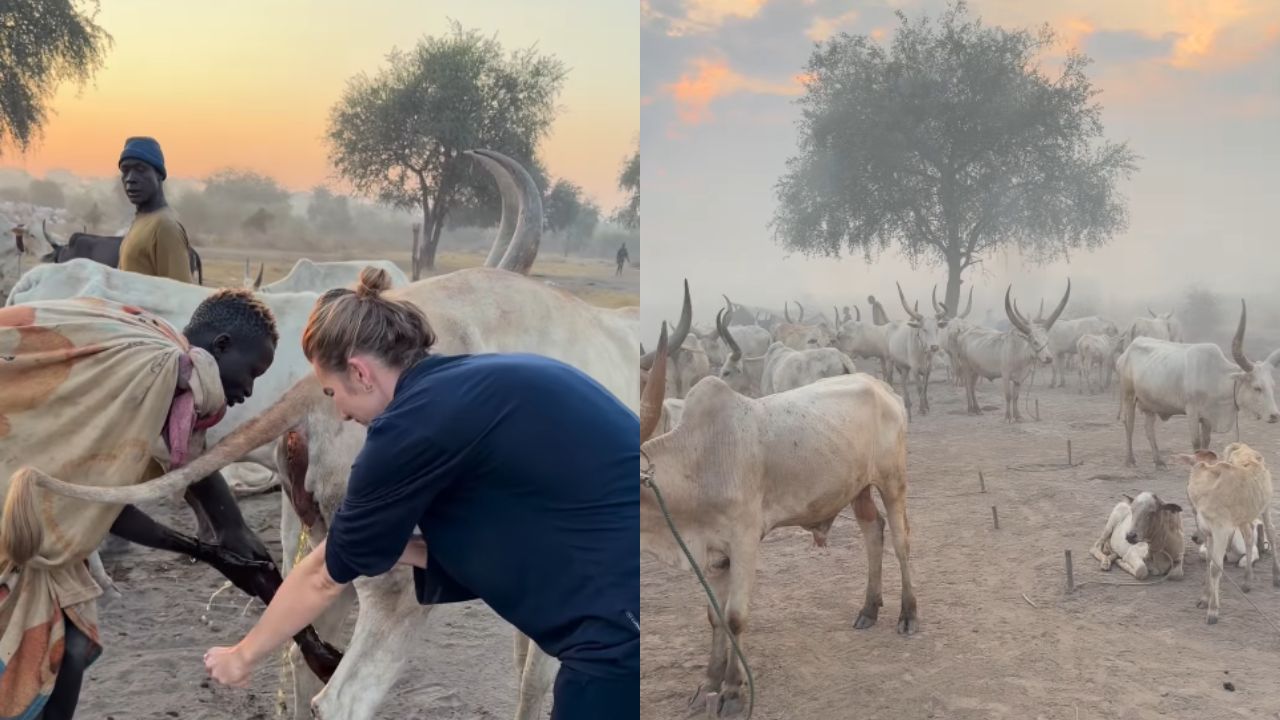 टूरिस्ट ने आजमाई दक्षिण सूडान की अनोखी जनजातीय प्रथा, बताए चौंकाने वाले फायदे- Video