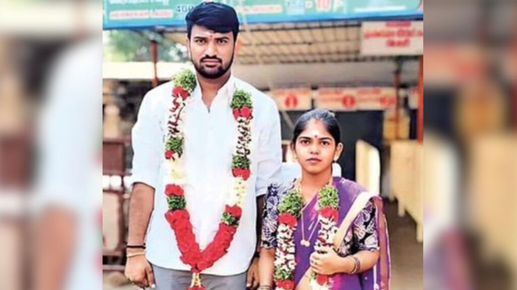 Rajesh Naidu and Madhuri Sahitibai